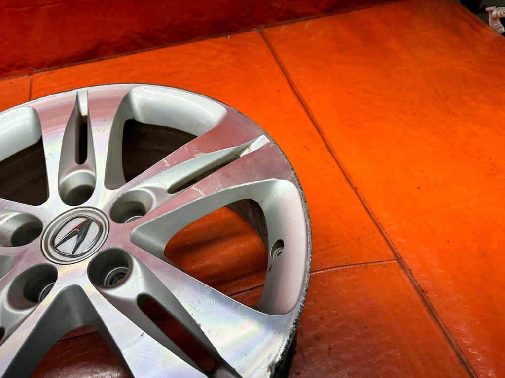 09 14 ACURA TSX V6 18 INCH 5 SPOKE ALLOY WHEEL RIM 18x8 5x114.3 OEM FACTORY  15