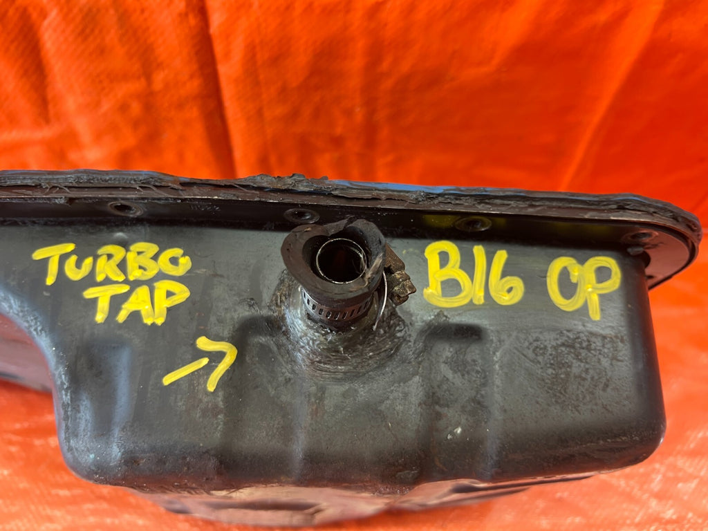 92 01 ACURA INTEGRA   NON VTEC   B18B B18A    TURBO TAPPED OIL PAN ASSEMBLY OEM9