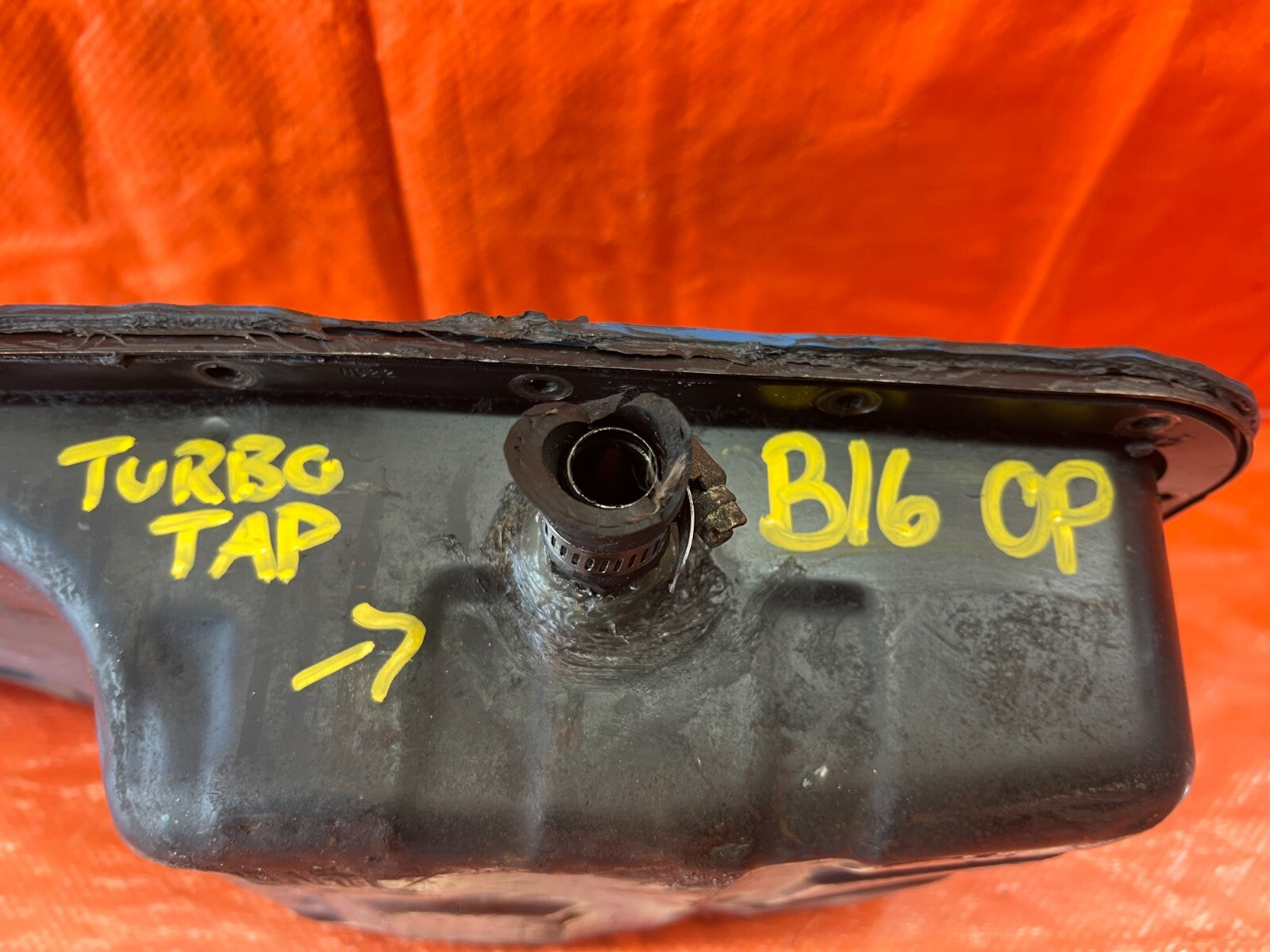 92 01 ACURA INTEGRA   NON VTEC   B18B B18A    TURBO TAPPED OIL PAN ASSEMBLY OEM9