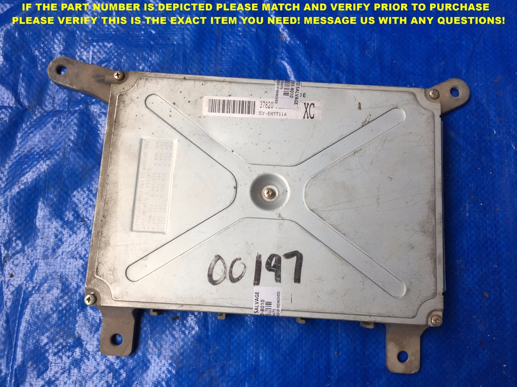 OEM 1998 ACURA RL ENGINE COMPUTER UNIT ECU ECM BRAIN MODULE 37820 P5A A08 #BMP0