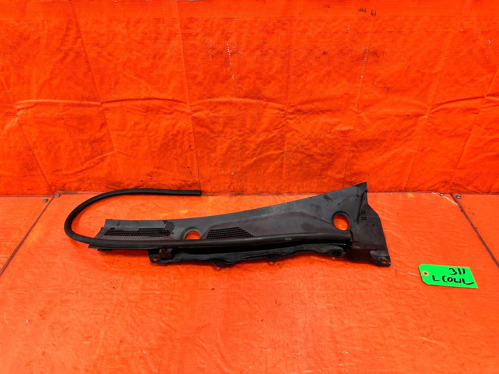08 15 INFINITI G37 & Q60   2D COUPE   WIPER COWL TRIM   LEFT SIDE   OEM #3110