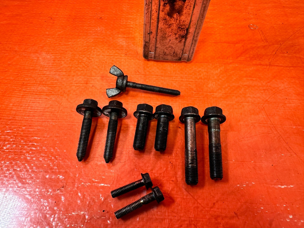 92 95 HONDA CIVIC   D16 D15   POWER STEERING PUMP BOLTS HARDWARE   OEM #3274