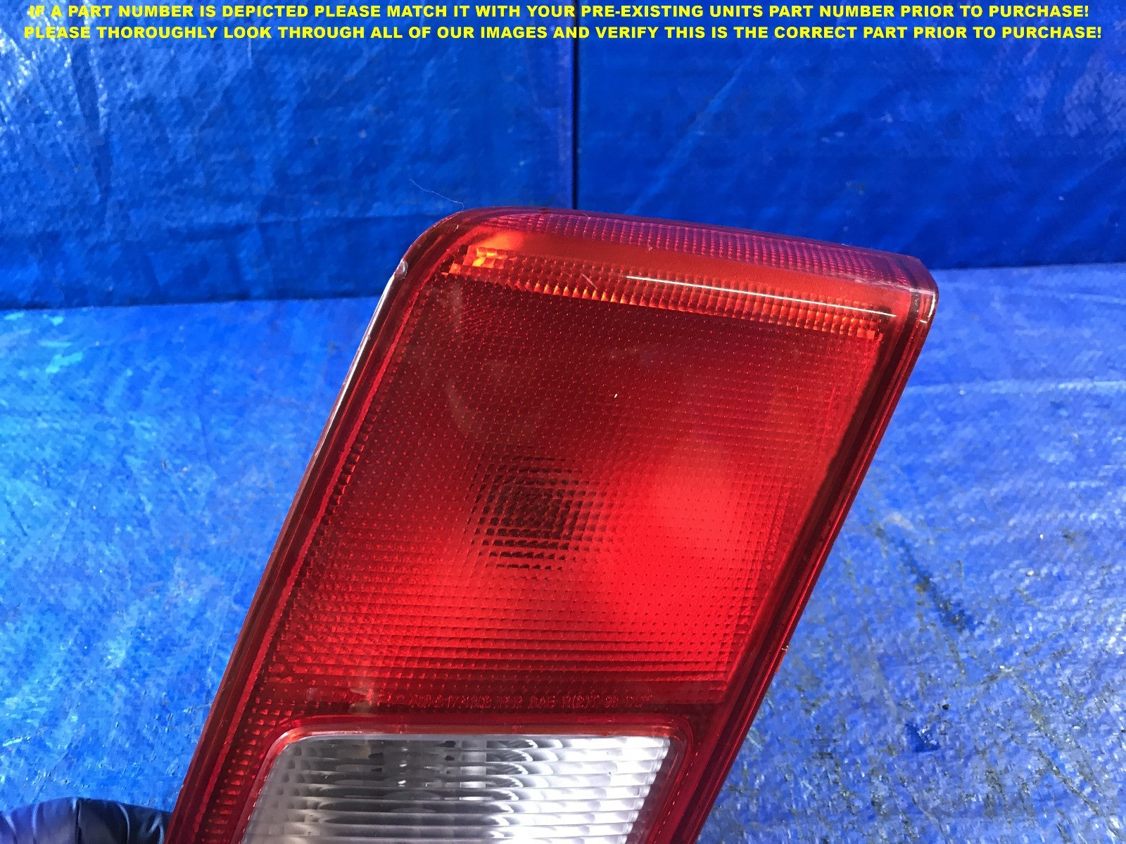 OEM 2001 2002 2003 HONDA CIVIC SEDAN PASSENGER RIGHT TAIL LIGHT1