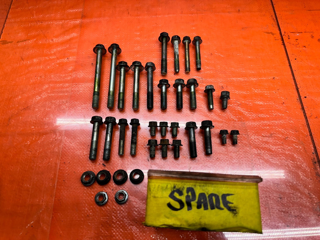 04 08 ACURA TSX 2.4L ENGINE MOUNT AND BRACKET HARDWARE BOLTS OEM #3300
