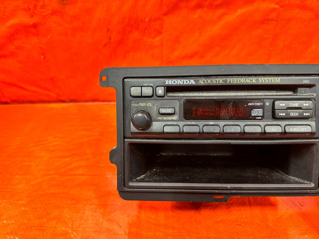 97 01 HONDA PRELUDE   AM FM RADIO STEREO CD PLAYER   OEM FACTORY #3234