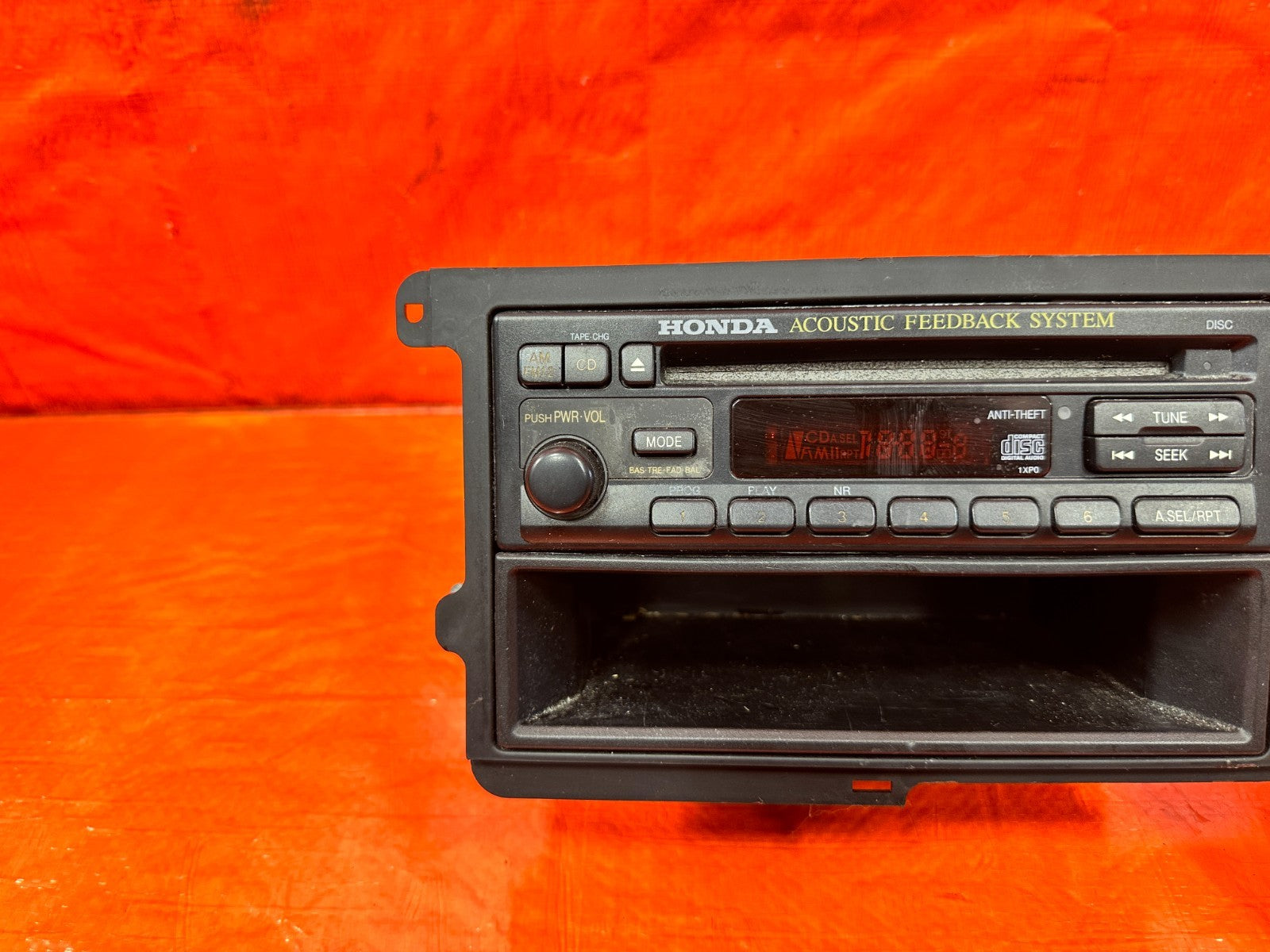 97 01 HONDA PRELUDE   AM FM RADIO STEREO CD PLAYER   OEM FACTORY #3234
