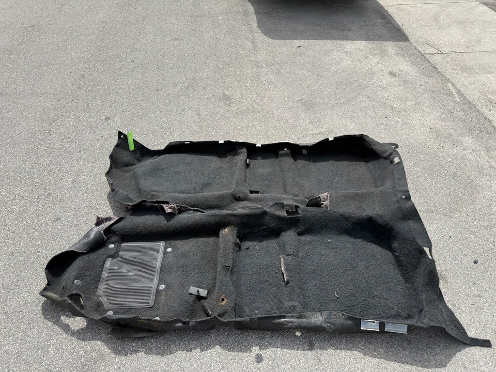 03 06 LANCER EVOLUTION VIII 8 EVO IX 9   INTERIOR FLOOR CARPET RUG MAT BLACK OEM1
