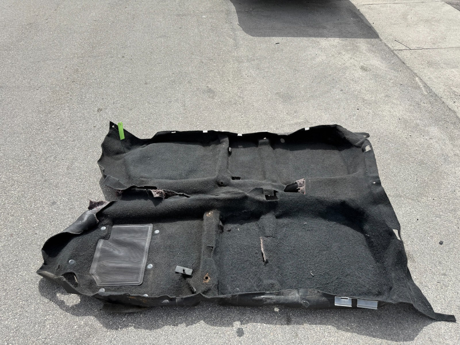 03 06 LANCER EVOLUTION VIII 8 EVO IX 9   INTERIOR FLOOR CARPET RUG MAT BLACK OEM1
