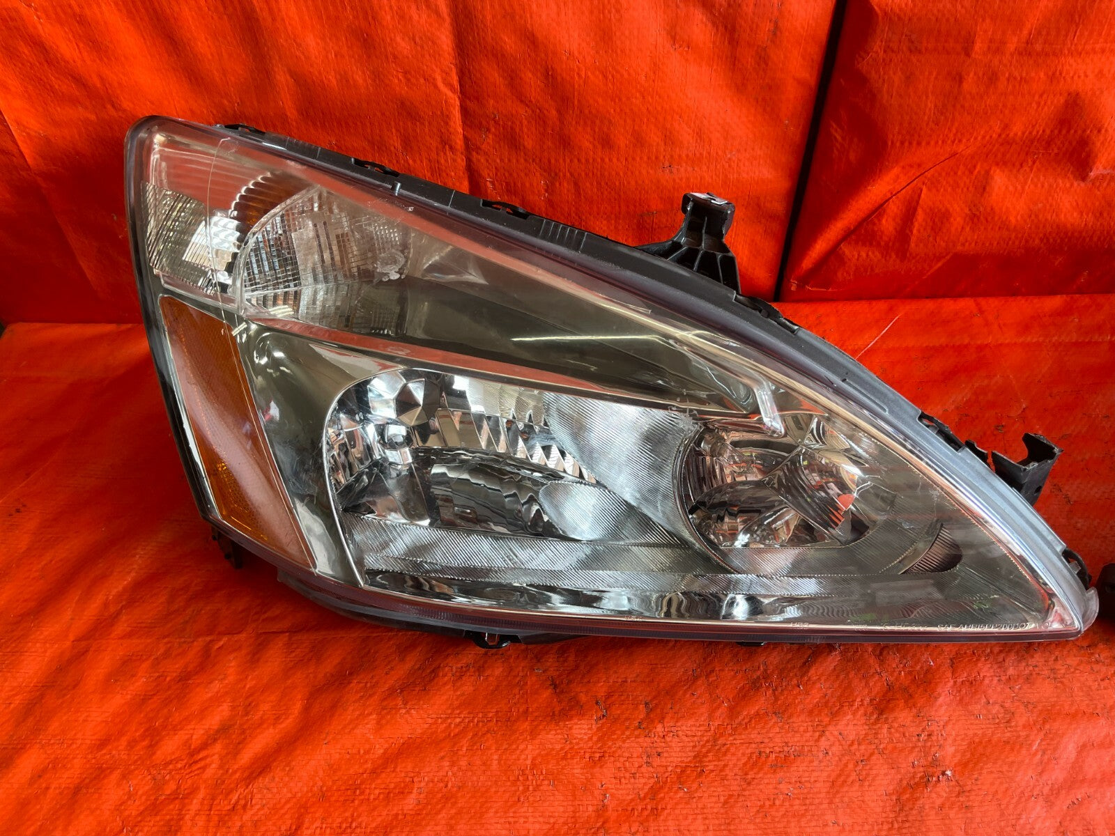 03 07 HONDA ACCORD   AFTERMARKET   HEADLIGHT SET   LEFT RIGHT   HEADLAMPS LIGHTS5