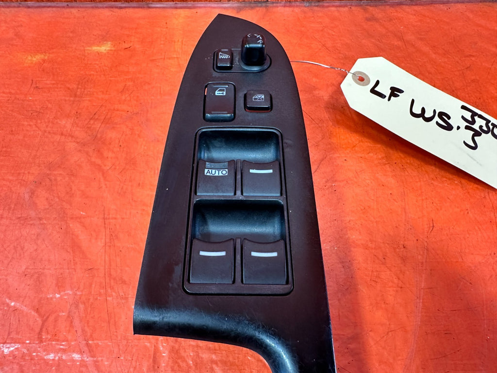 04 08 ACURA TSX LEFT DRIVER FRONT MASTER POWER WINDOW SWITCH OEM #3306
