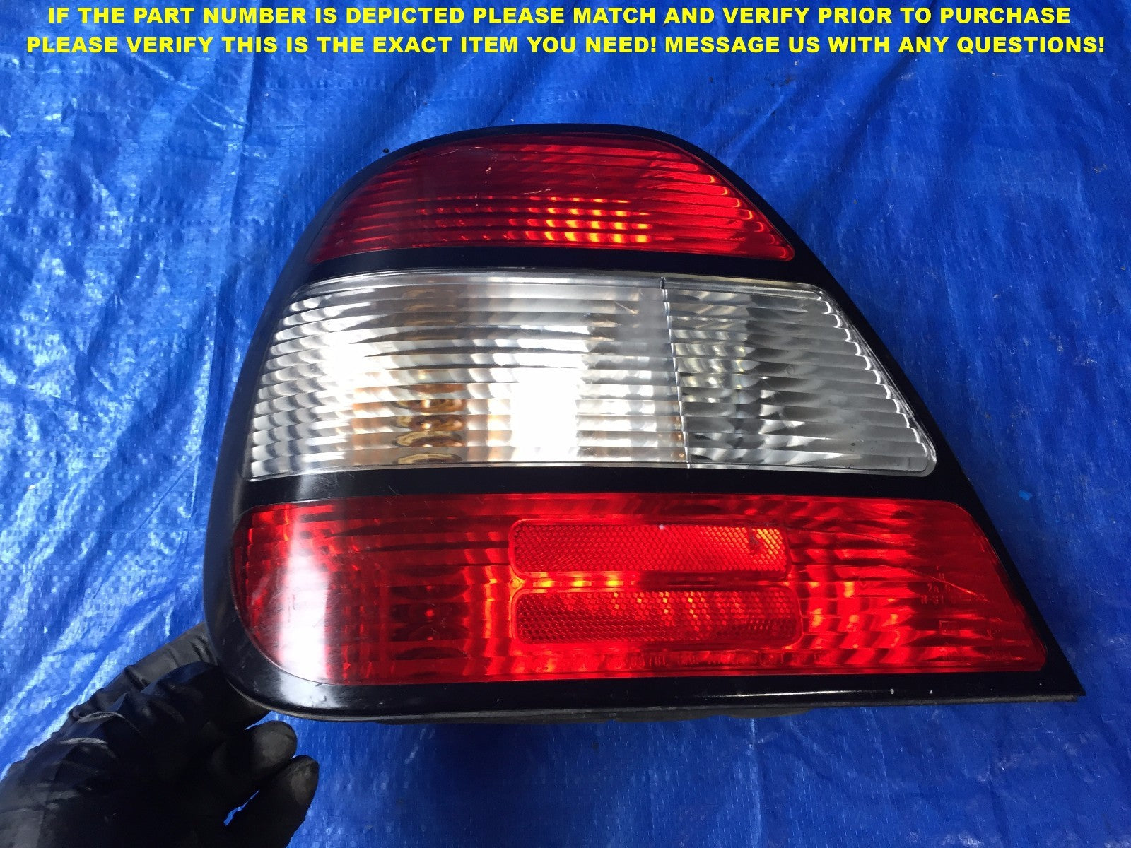OEM 1997 1998 1999 2000 2001 2002 97 98 99 DAEWOO LEGANZA DRIVER LEFT TAIL LIGHT0