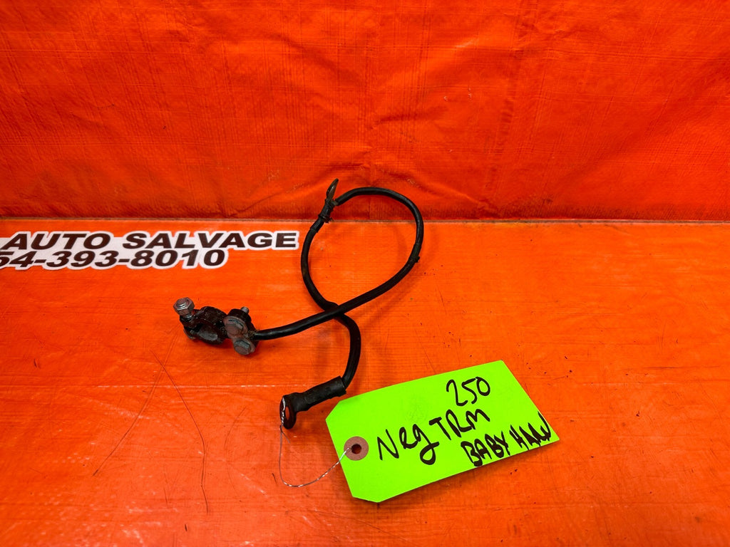 00 01 TOYOTA CELICA GTS    M/T ONLY   NEGATIVE TERMINAL BATTERY GROUND WIRE OEM0