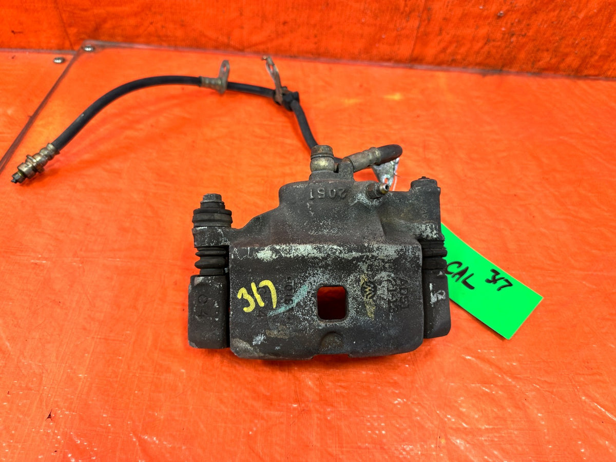 90-91 HONDA CIVIC HATCHBACK - DRIVER LEFT FRONT BRAKE CALIPER - OEM 3170