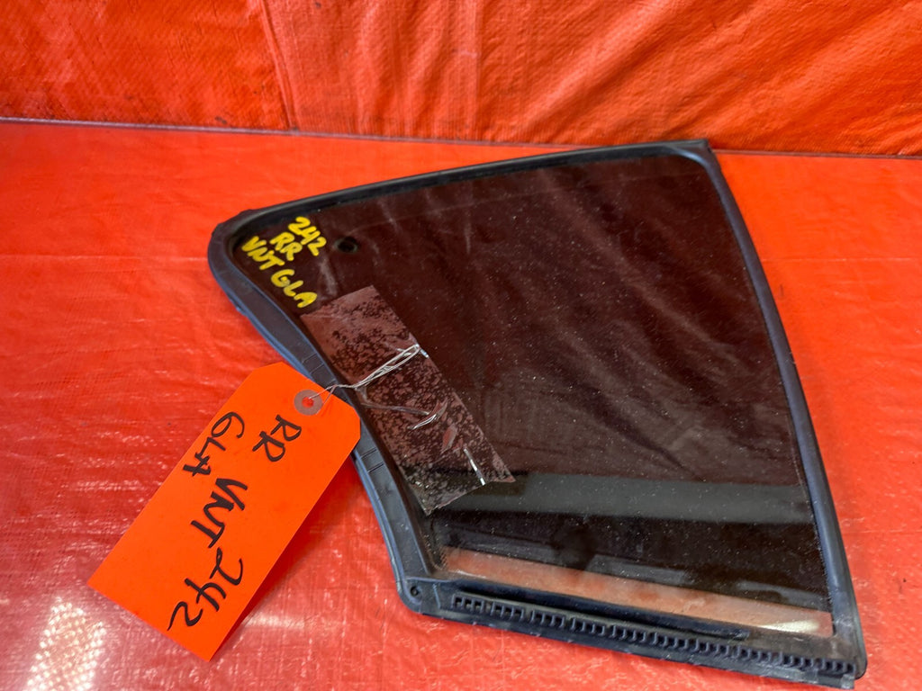 14 17 INFINITI Q50   QUARTER DOOR GLASS WINDOW   DRIVER LEFT REAR   OEM #2423