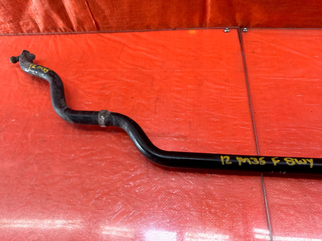 2012 12 INFINITI M35H M35 HYBRID   FRONT SWAY ANTI ROLL STABILIZER BAR   OEM5