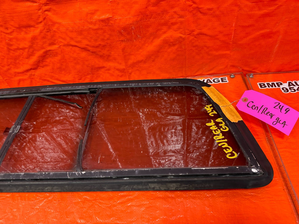 95 00 TOYOTA TACOMA   REAR GLASS WINDOW   HAS SLIDING OPTION   OEM #2495