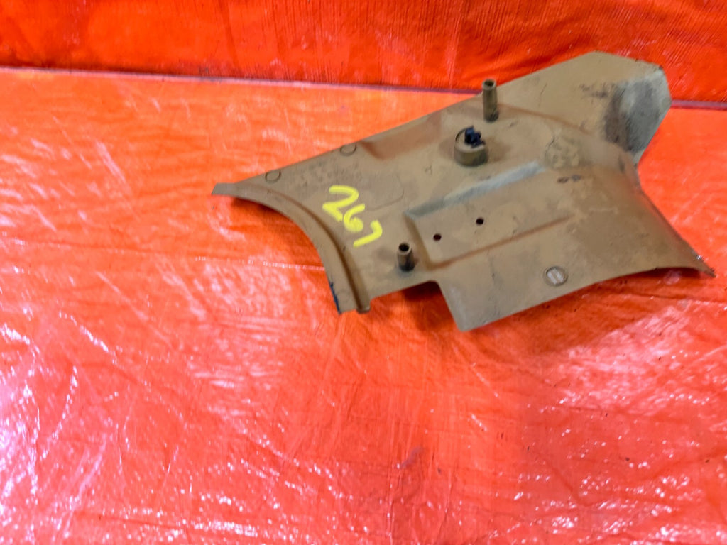 90 97 MAZDA MX 5 MIATA   KICK PANEL   DRIVER LEFT SIDE   TAN BROWN COLOR OEM 2678