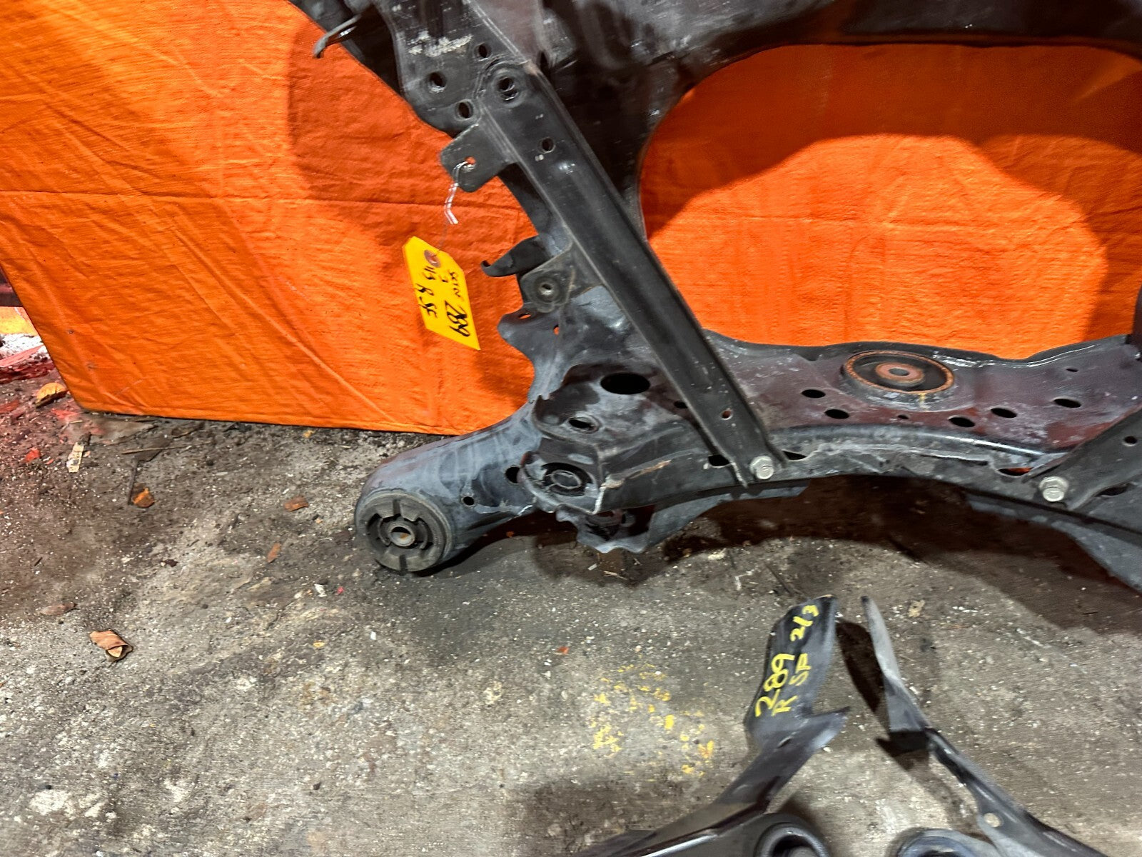 14 20 INFINITI Q50 & 16 20 Q60   REAR SUBFRAME CROSSMEMBER K FRAME W/ BRACKETS6