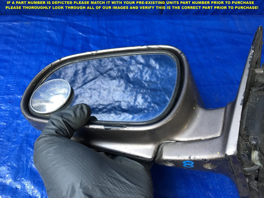 OEM 1990 1991 1992 1993 HONDA ACCORD DRIVER LEFT SIDE VIEW MIRROR      6
