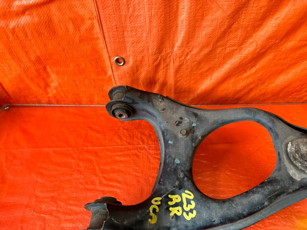 09 14 ACURA TSX   PASSENGER RIGHT REAR UPPER CONTROL ARMS   OEM #2334