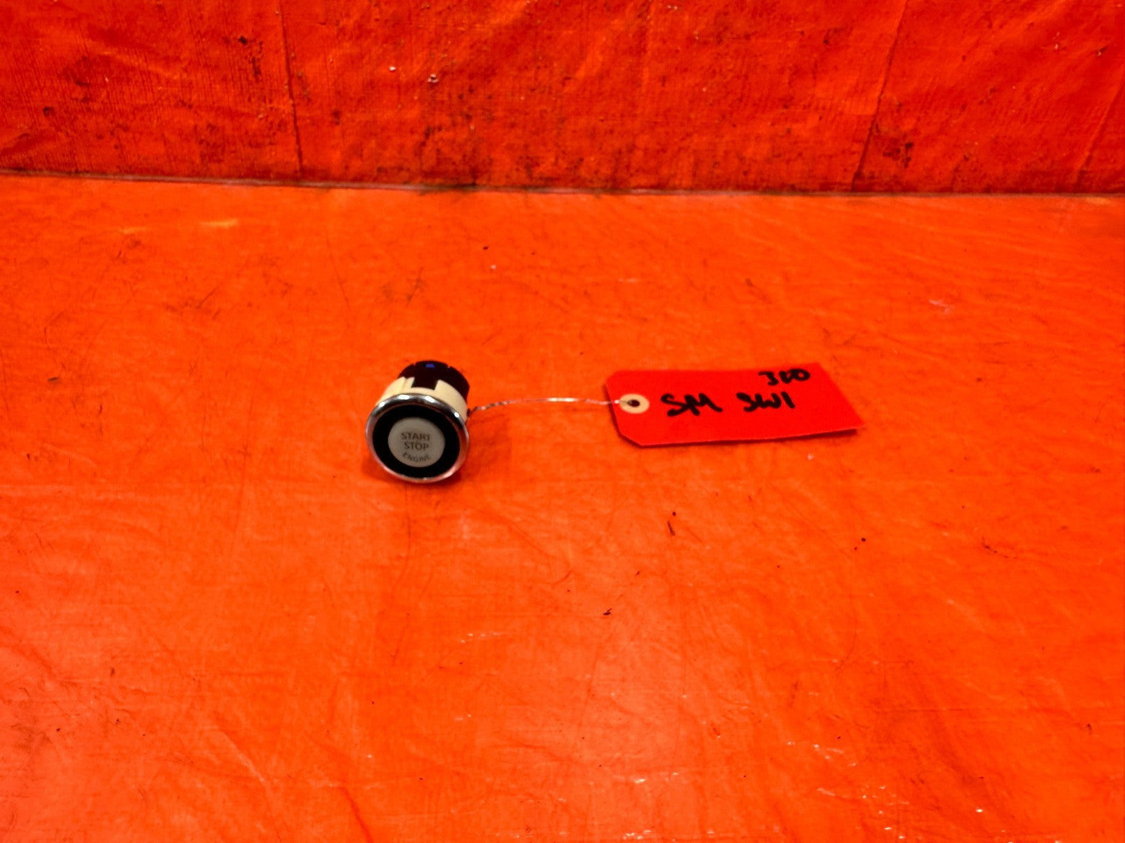 09 15 INFINITI G37 CONVERTIBLE   IGNITION SWITCH PUSH START BUTTON   OEM #3100