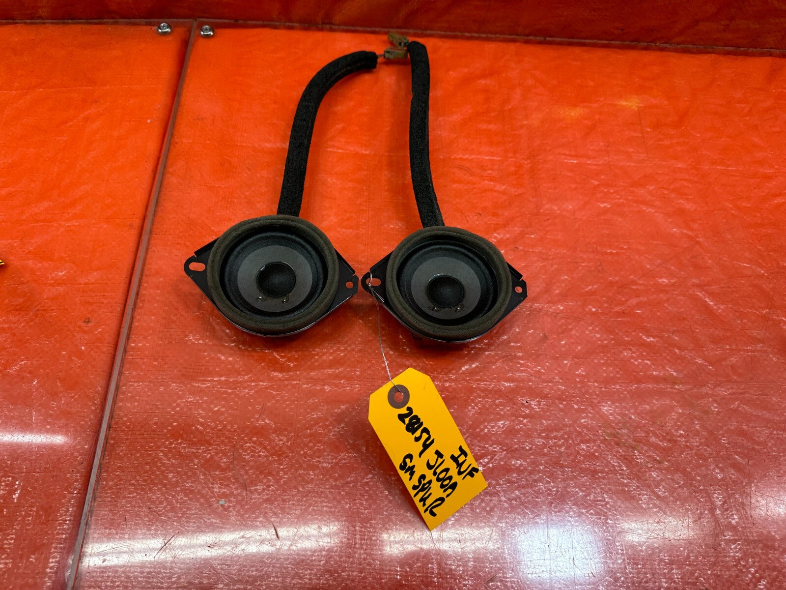 08 15 INFINITI G37 Q60 COUPE BOSE REAR QUARTER PANEL TRIM SPEAKERS LEFT + RIGHT8
