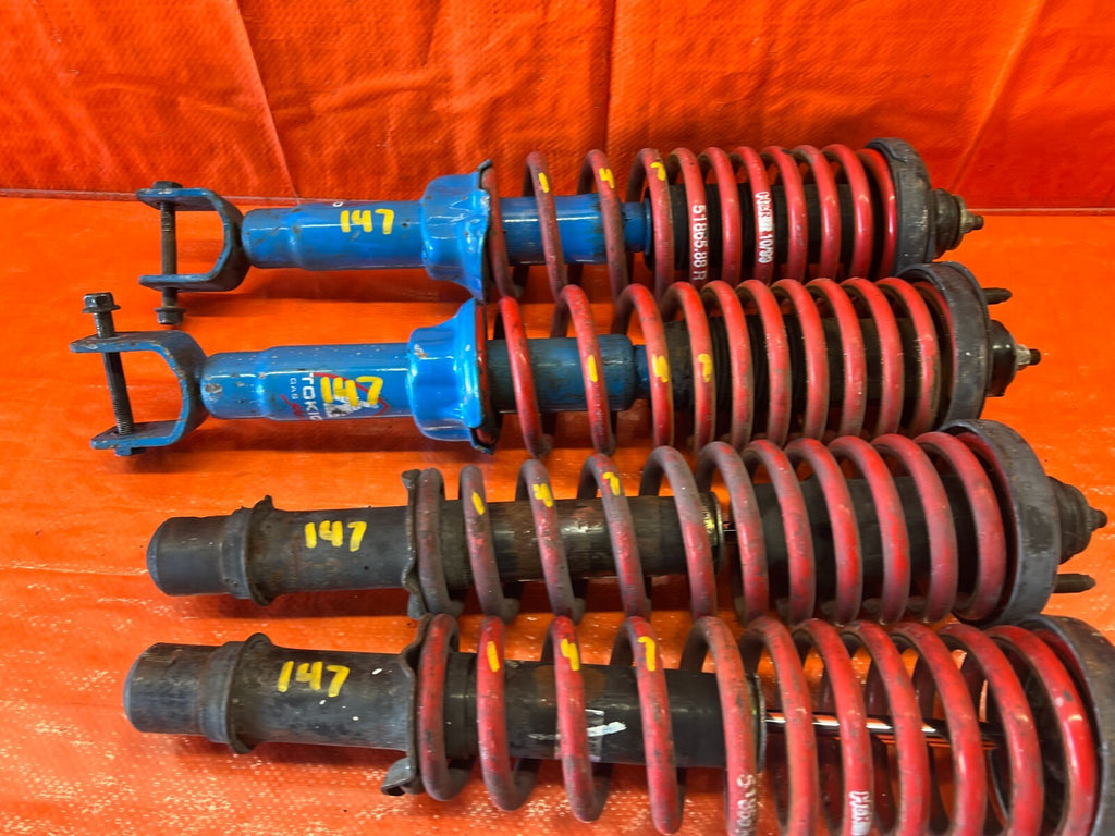92 95 HONDA CIVIC H&R LOWERING SPRINGS & TOKICO REAR SHOCKS & OEM FRONT SHOCKS6