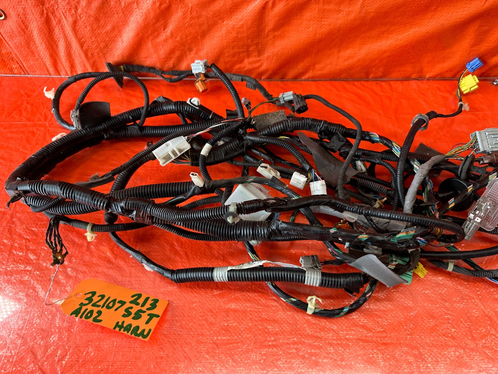 02 03 HONDA CIVIC SI EP3 HATCHBACK   INTERIOR FLOOR WIRING HARNESS WIRE LOOM 2136