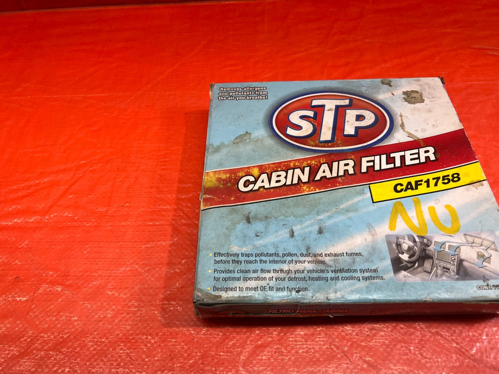 STP BRAND   CABIN AIR FILTER   PART # CAF1758   8403501032483