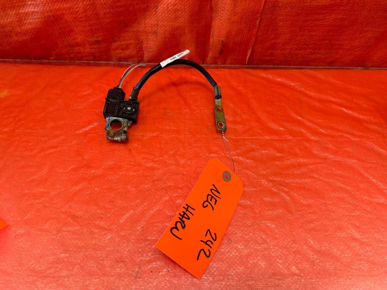 16 20 INFINITI Q50 Q60 3.0L   NEGATIVE TERMINAL BATTERY GROUND WIRE HARNESS #2420