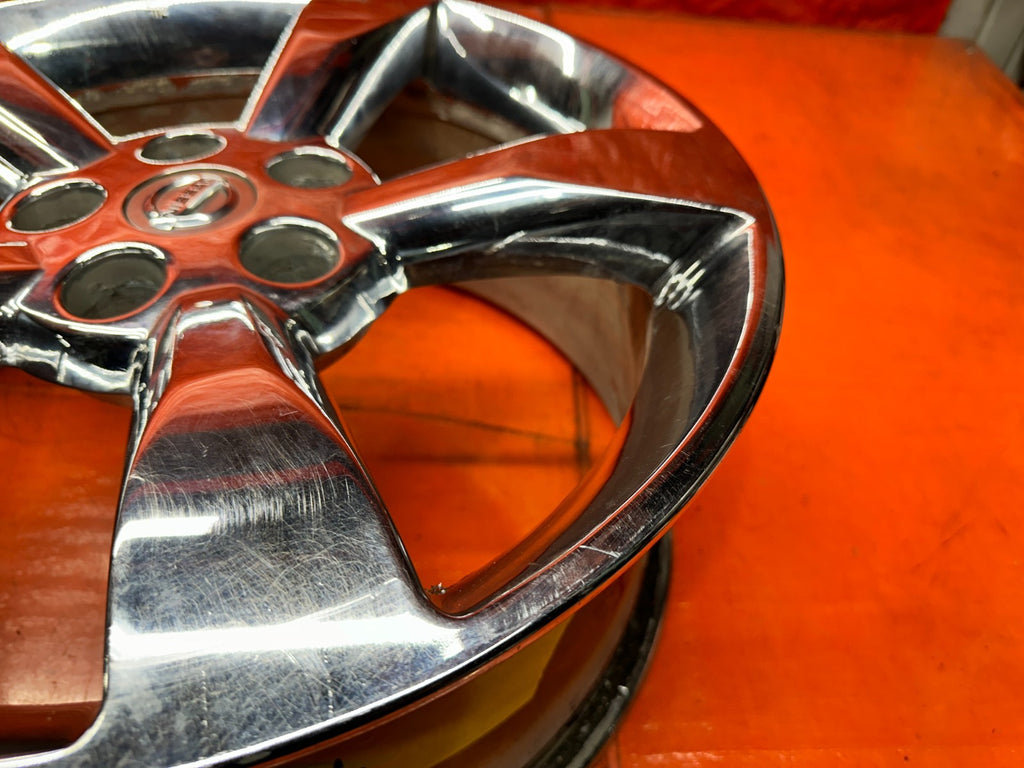 03-08 NISSAN 350Z - 5 SPOKE CHROME WHEELS RIMS - OEM FACTORY OE #3463