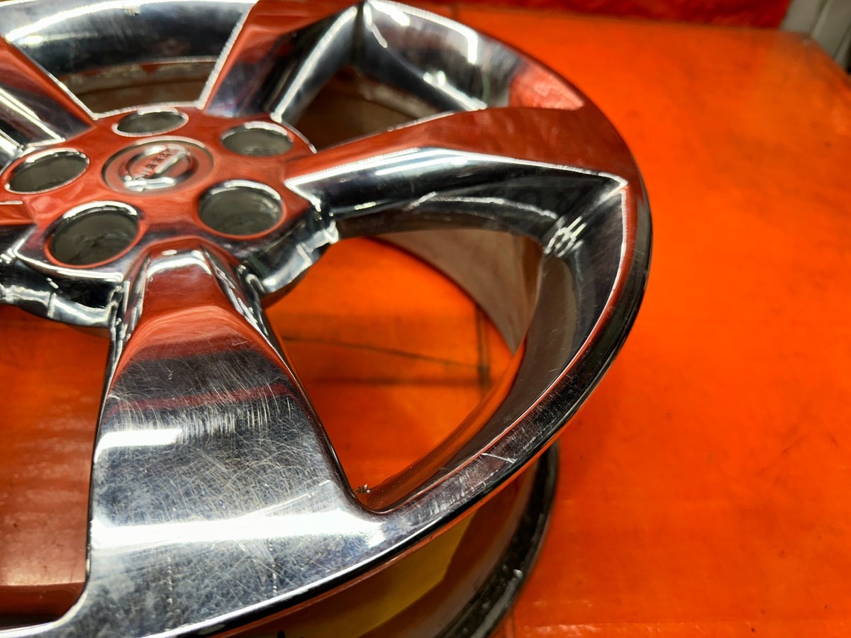 03-08 NISSAN 350Z - 5 SPOKE CHROME WHEELS RIMS - OEM FACTORY OE #3463