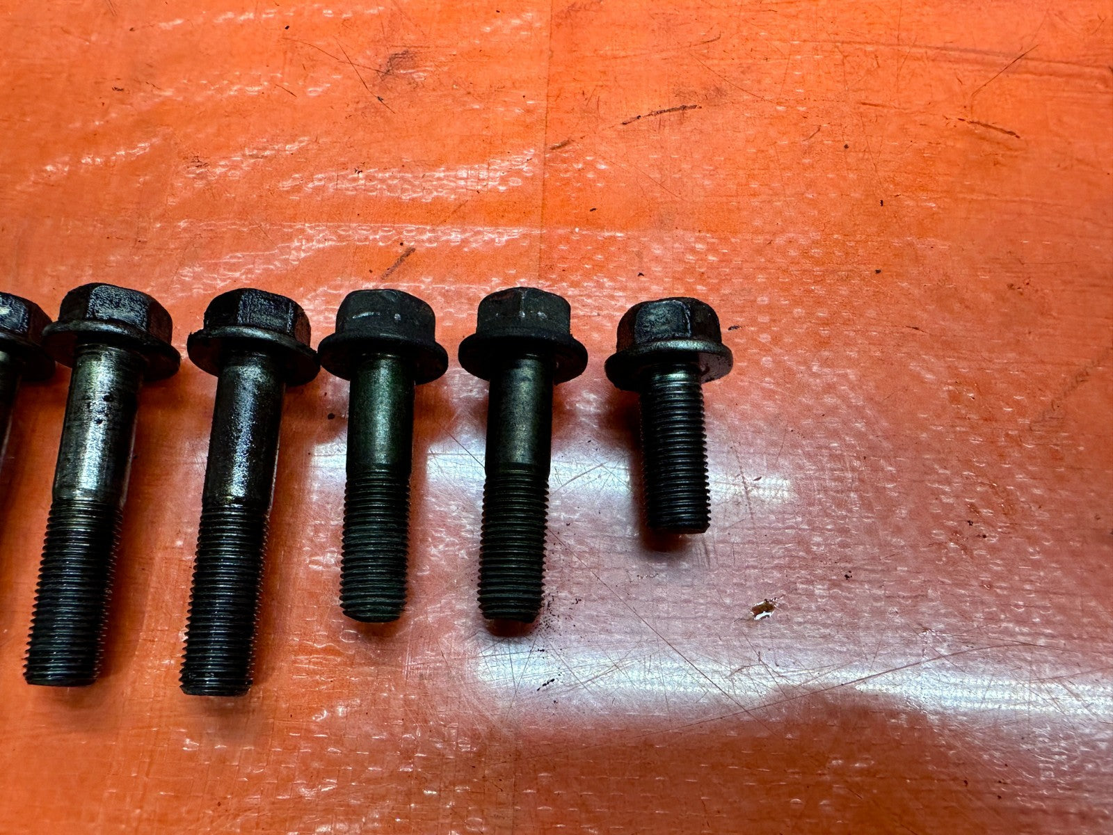 97 01 HONDA PRELUDE 2.2L REAR MOTOR ENGINE MOUNT BOLTS HARDWARE OEM #3365