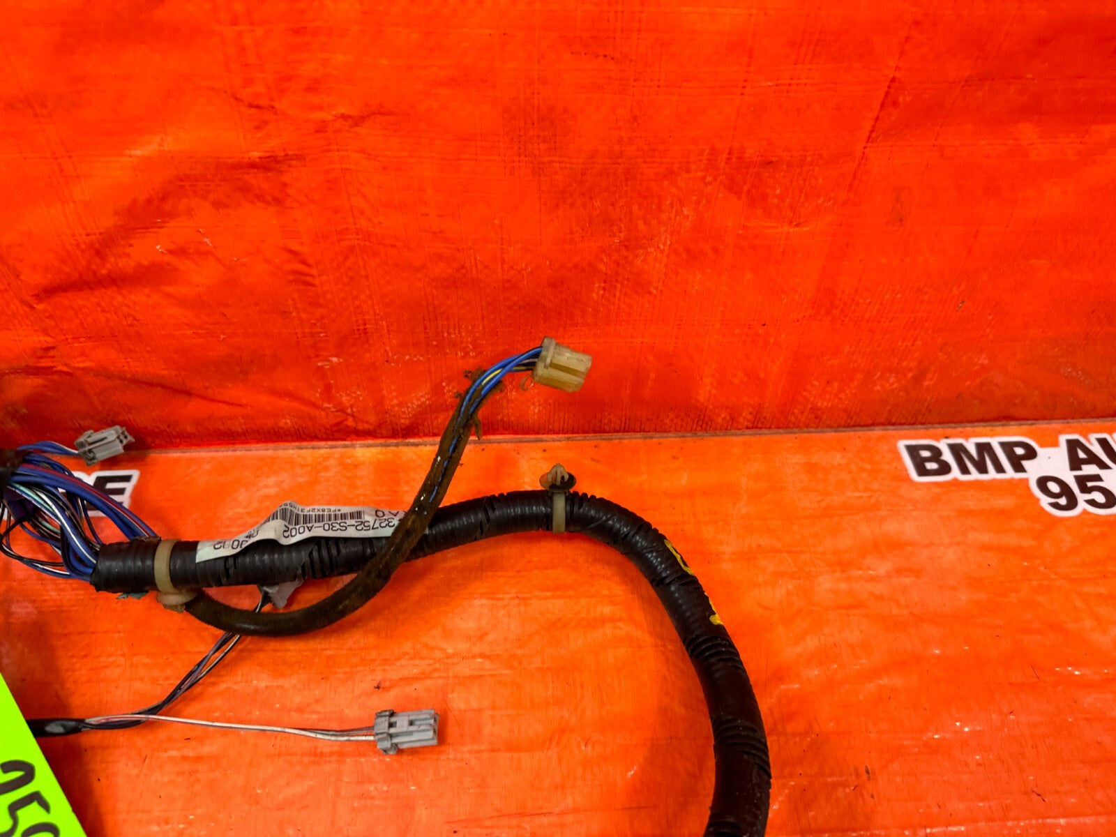 97 98 HONDA PRELUDE   PASSENGER RIGHT DOOR WIRING HARNESS WIRE LOOM   OEM #2596