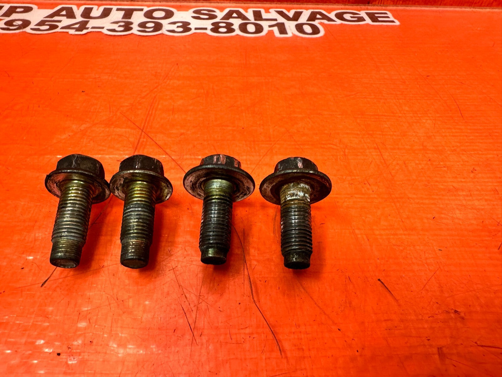 03 09 NISSAN 350Z   REAR TRANSMISSION BRACKET BOLTS   OEM #2624