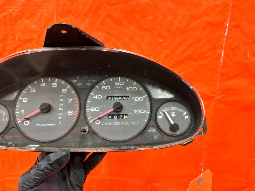 OEM 1997 97 ACURA INTEGRA SEDAN AUTOMATIC INSTRUMENT GAUGE CLUSTER2