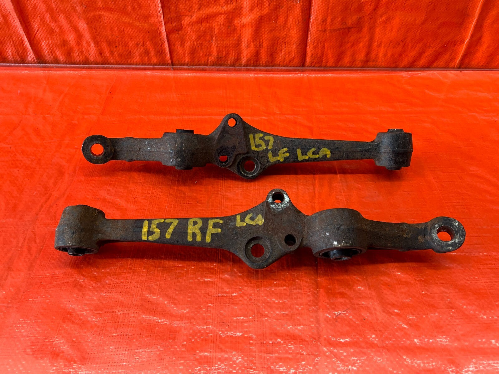 88 91 HONDA CRX   FRONT LOWER CONTROL ARM SET   LEFT & RIGHT ARMS    OEM #1570