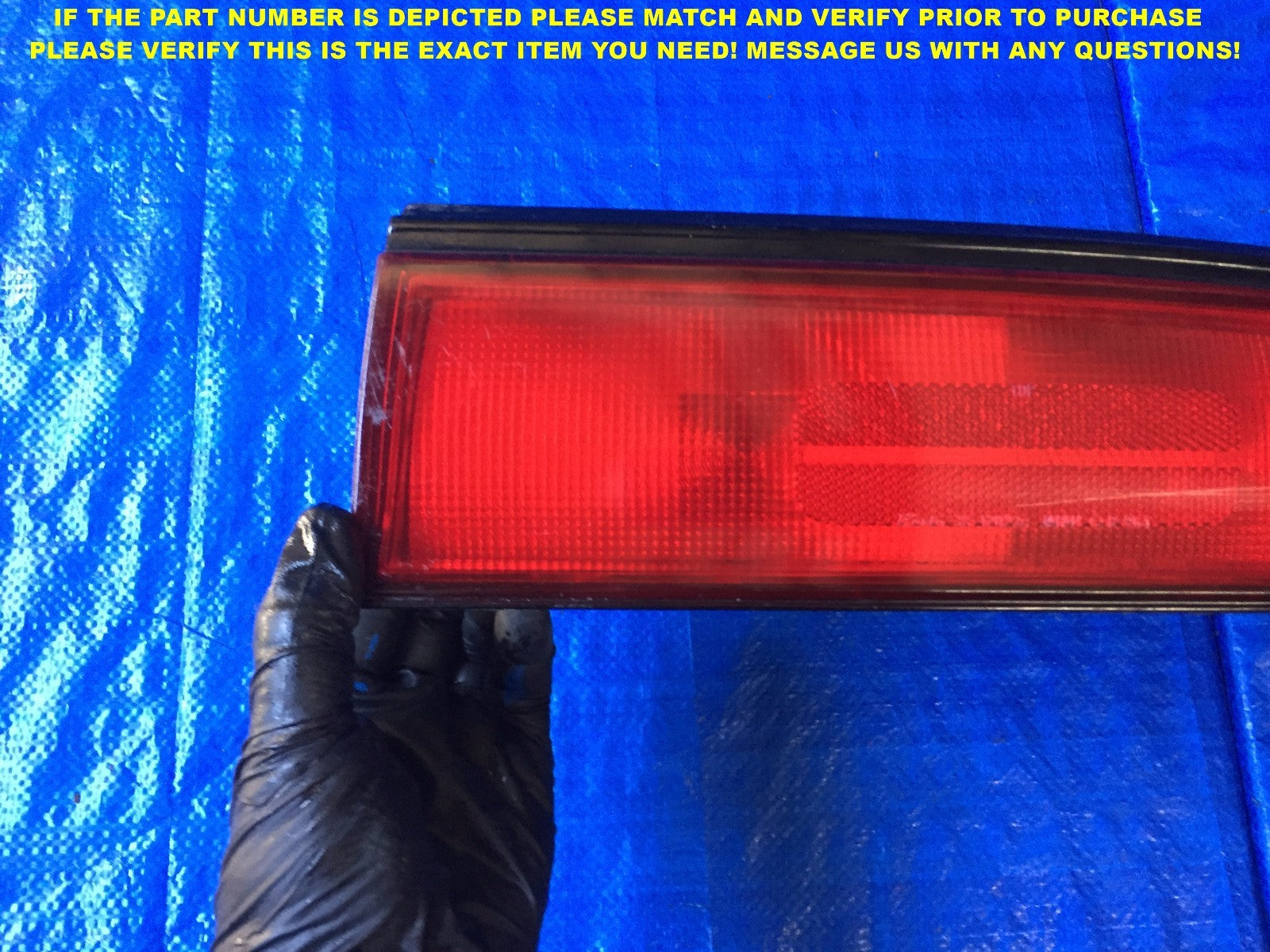 OEM 1993 1994 INFINITI J30 PASSENGER RIGHT TAIL LIGHT R RH 93 94 3A1