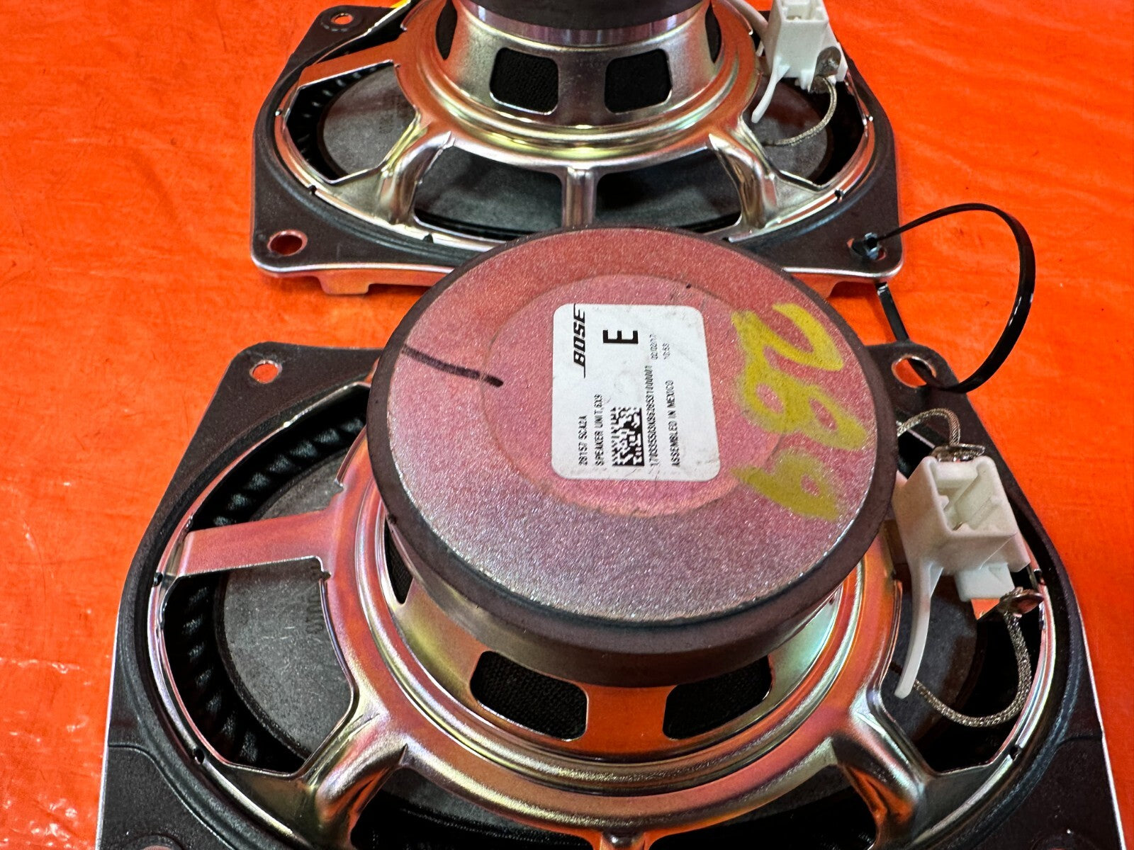 17 20 INFINITI Q60   LEFT & RIGHT REAR SPEAKERS   BOSE MODEL   OEM #2895