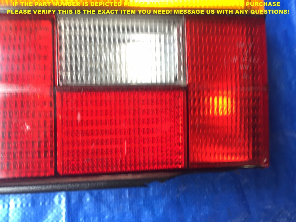 OEM 1984 1985 1986 1987 88 VOLKSWAGEN JETTA DRIVER LEFT TAIL LIGHT 165945112 3B2