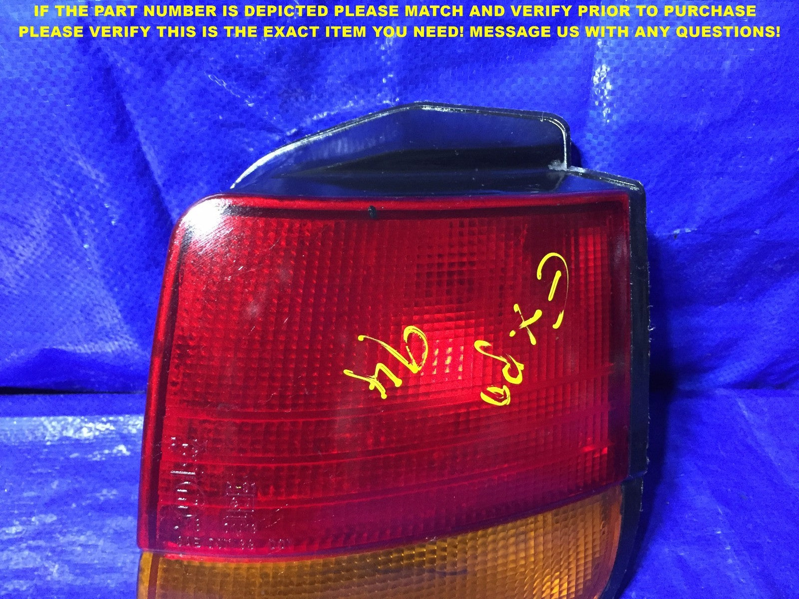 1992 1993 1994 1996 Summit Colt Vista Expo SW Right Pass Genuine OEM tail light 1