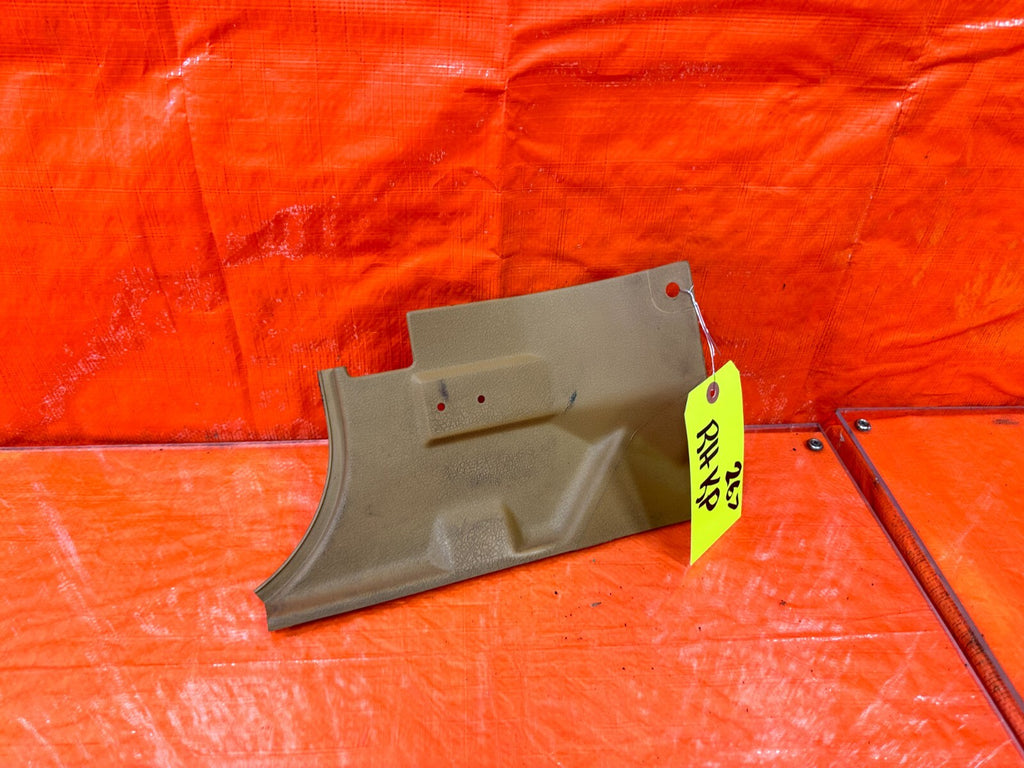 90 97 MAZDA MX 5 MIATA   KICK PANEL   DRIVER LEFT SIDE   TAN BROWN COLOR OEM 2670