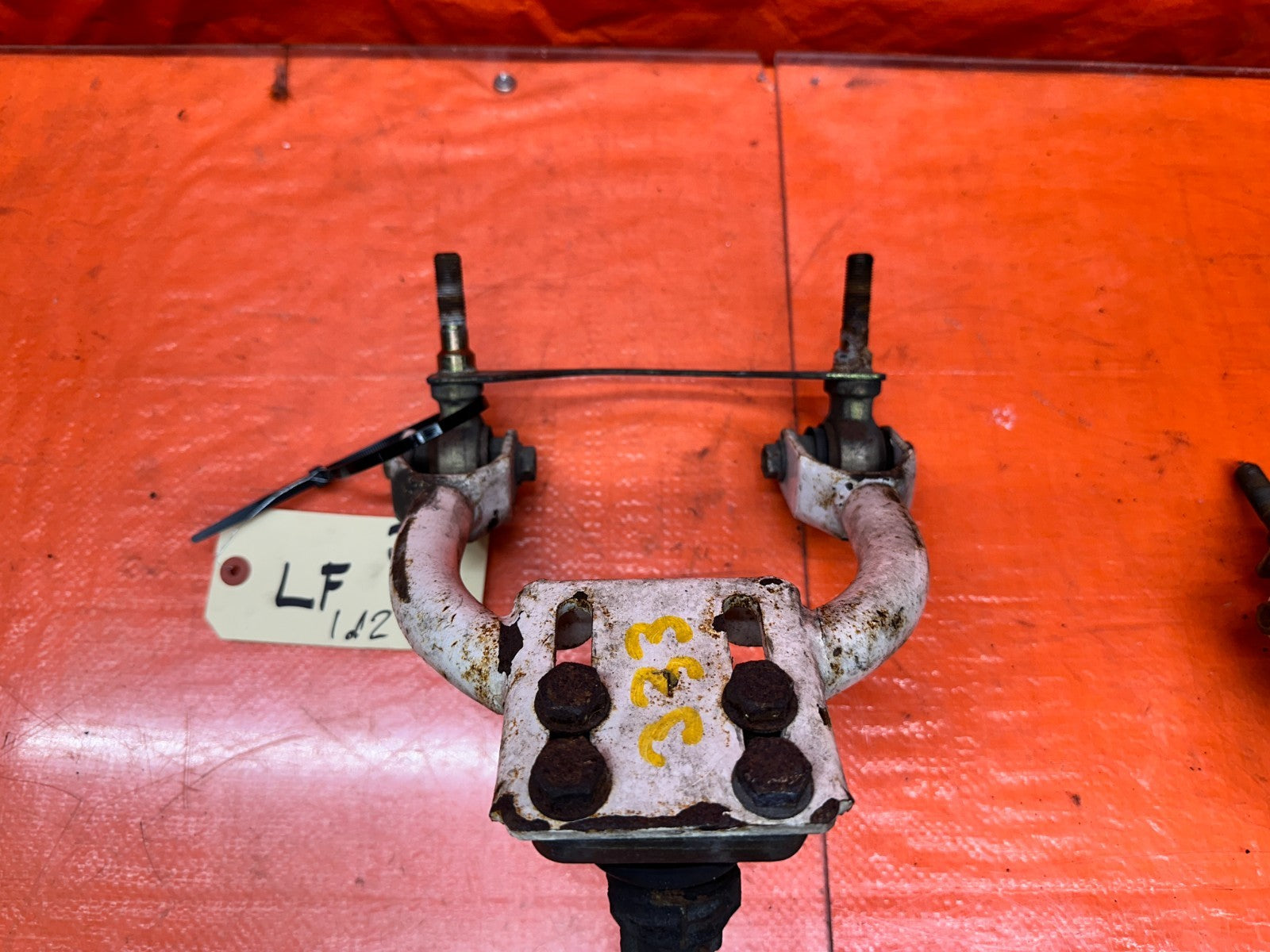 92 95 HONDA CIVIC EX   FRONT KNUCKLE SPINDLE BRAKE CONVERSION CALIPERS OEM #3336