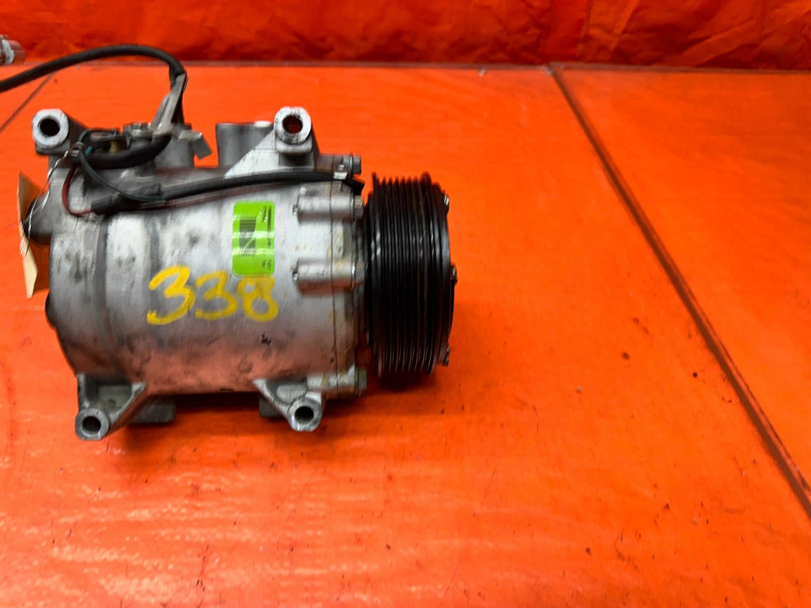 04-05 ACURA TSX 2.4L K24A2 AIR CONDITIONING AC COMPRESSOR PUMP OEM #3384
