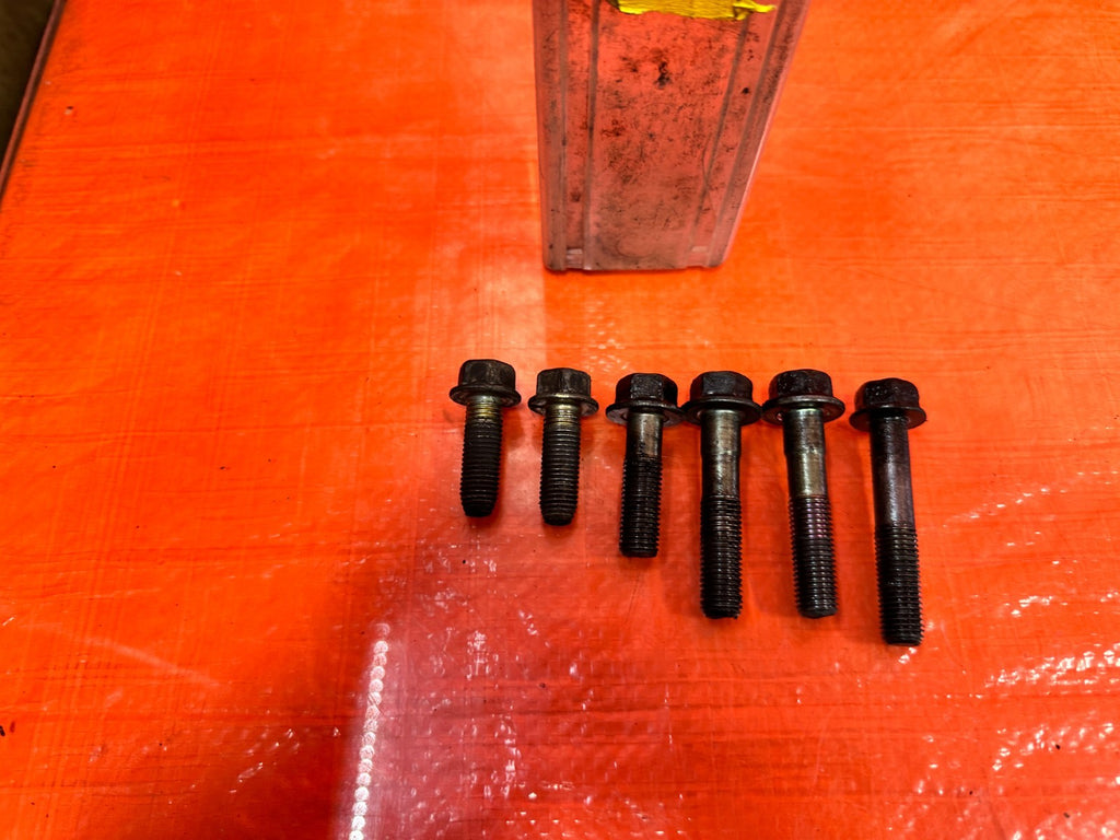 92 95 HONDA CIVIC   D16 D15 B SERIES   AC COMPRESSOR BRACKET BOLTS   OEM #3273