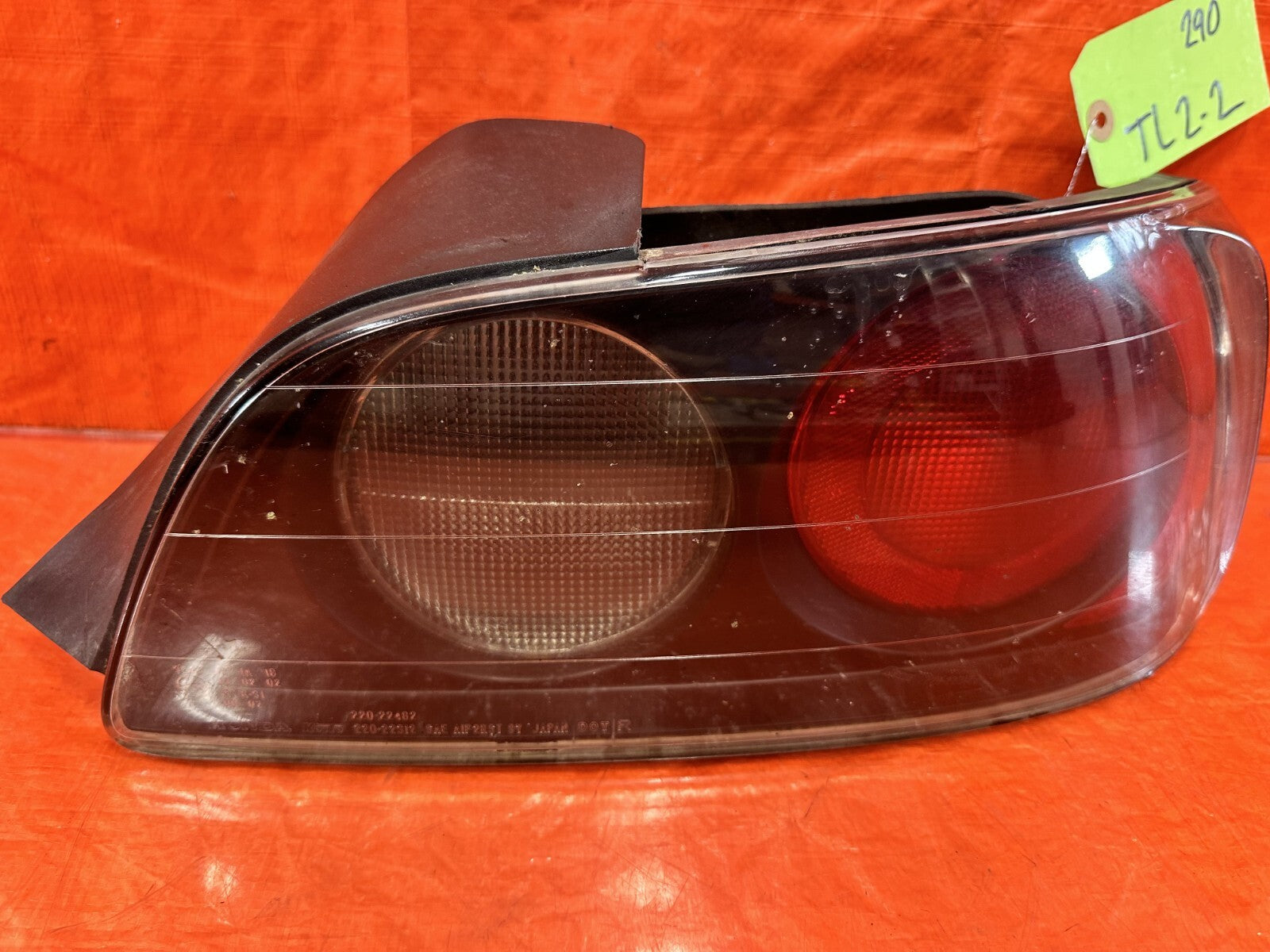 00 01 HONDA S2000   PASSENGER RIGHT TAIL LIGHT TAIL LAMP   OEM FACTORY #2904