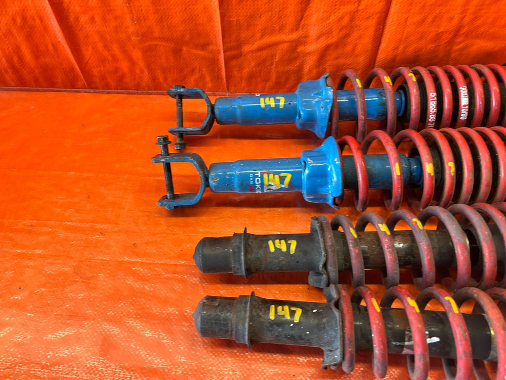 92 95 HONDA CIVIC H&R LOWERING SPRINGS & TOKICO REAR SHOCKS & OEM FRONT SHOCKS7