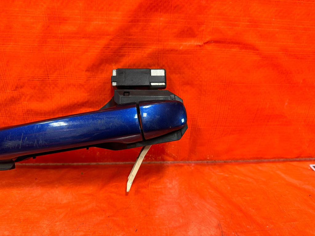 15 21 SUBARU WRX STI DRIVER LEFT REAR EXTERIOR DOOR HANDLE BLUE OEM #1825