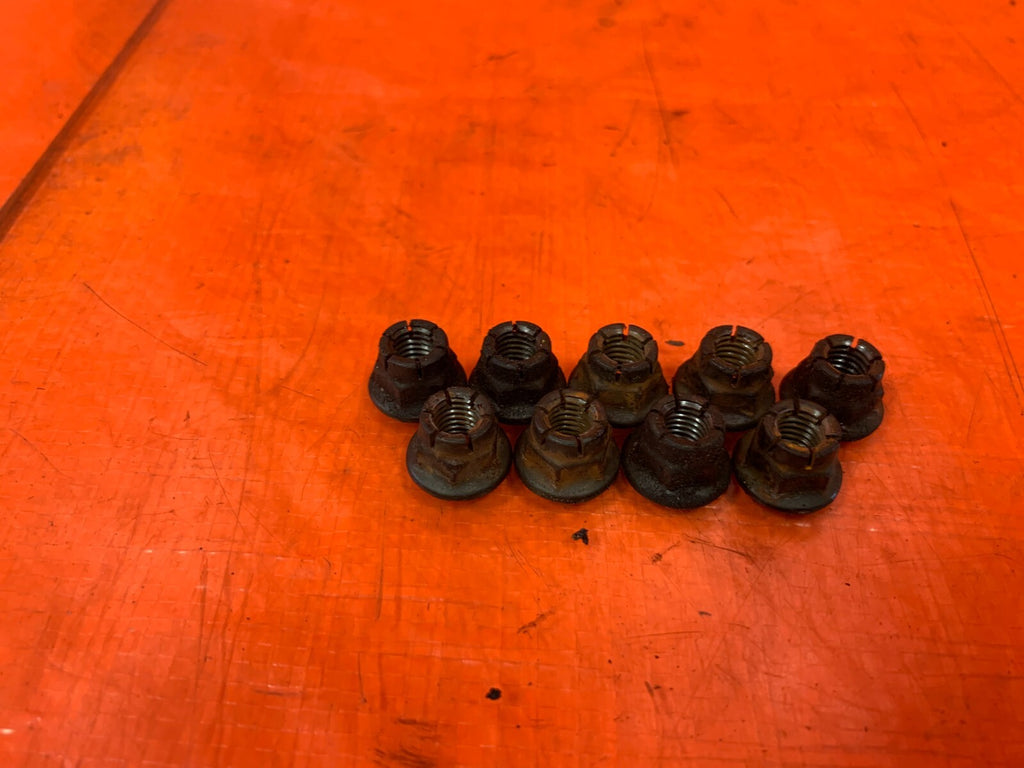 97 01 HONDA PRELUDE   H22 H22A H22A4 EXHAUST MANIFOLD BOLTS   OEM #2525