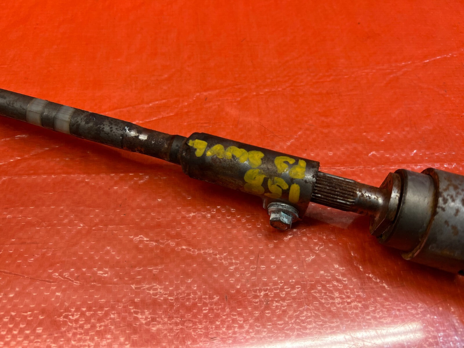 09 14 ACURA TSX 2.4L   STEERING COLUMN TO RACK U / B JOINT SWIVEL YOKE CONNECTOR7